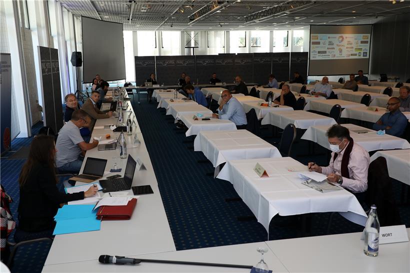 Der Kongress fand unter Einhaltung der sanitären Sicherheitsmaßnahmen statt
