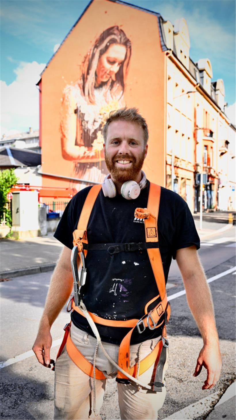 Der Künstler Raphael Gindt
