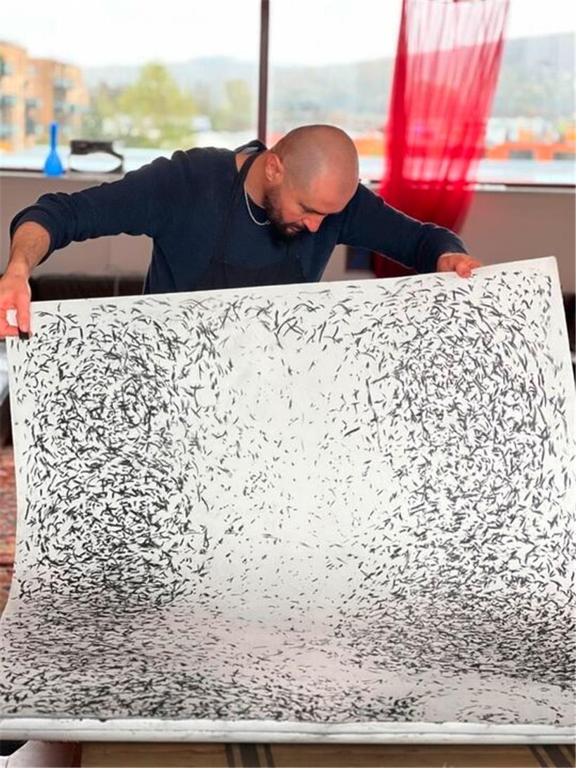 Der Künstler Walid El Masri
