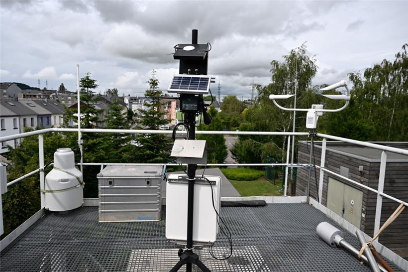 Der LIST-Standort Beles verfügt über eine eigene Wetterstation