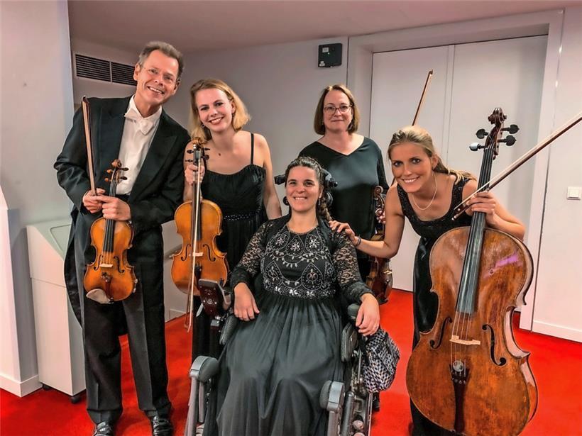 Der Liederabend in der Philharmonie mit Noémie Sunnen und dem Schengen Quartett begeisterte 
