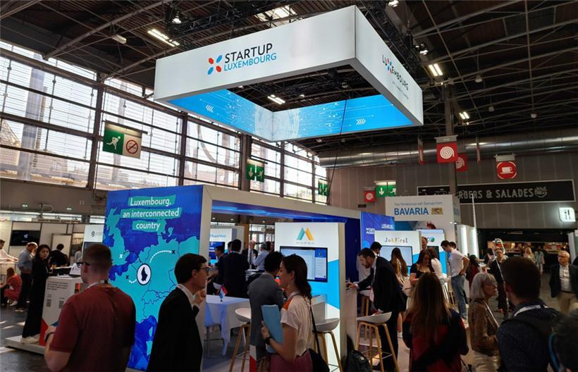 Der Luxemburger Pavillon auf der Vivatech 2023
