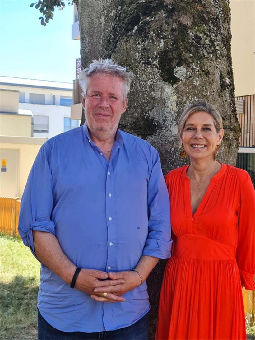 Der Luxemburger Rechtsanwalt Jean-Jacques Schonckert und seine Partnerin Isabelle Faber
