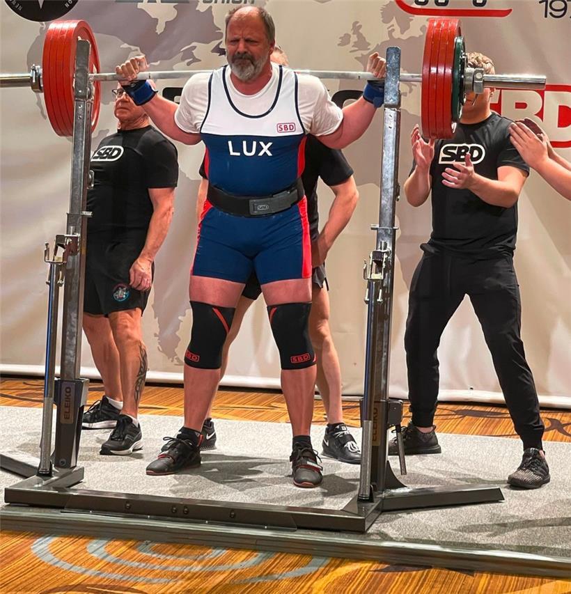 Der Luxemburger hatte bereits bei der Masters-WM 2022 in St. John’s, Kanada, Silber geholt
