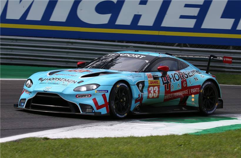 Der Luxemburger steuert den Aston Martin vom Team TF Sport

