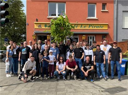 Der „Meekranz“ vom Handball Esch
