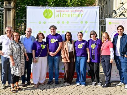 Der Memory Walk findet traditionell Ende September in Luxemburg-Stadt statt