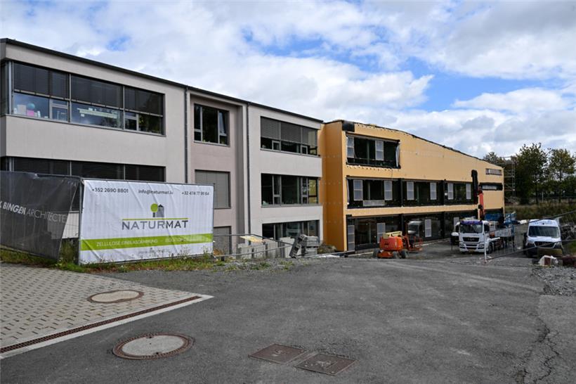 Der Neubau der Grundschule mit integrierter „Maison relais“ soll 2027 fertig sein
