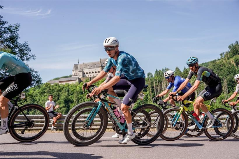 Der Niederländer Mathijs Loman konnte die luxemburgische UCI-Gravel-Premiere in Vianden für sich entscheiden
