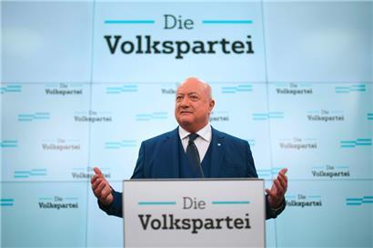Der ÖVP Parteichef Christian Stocker 
