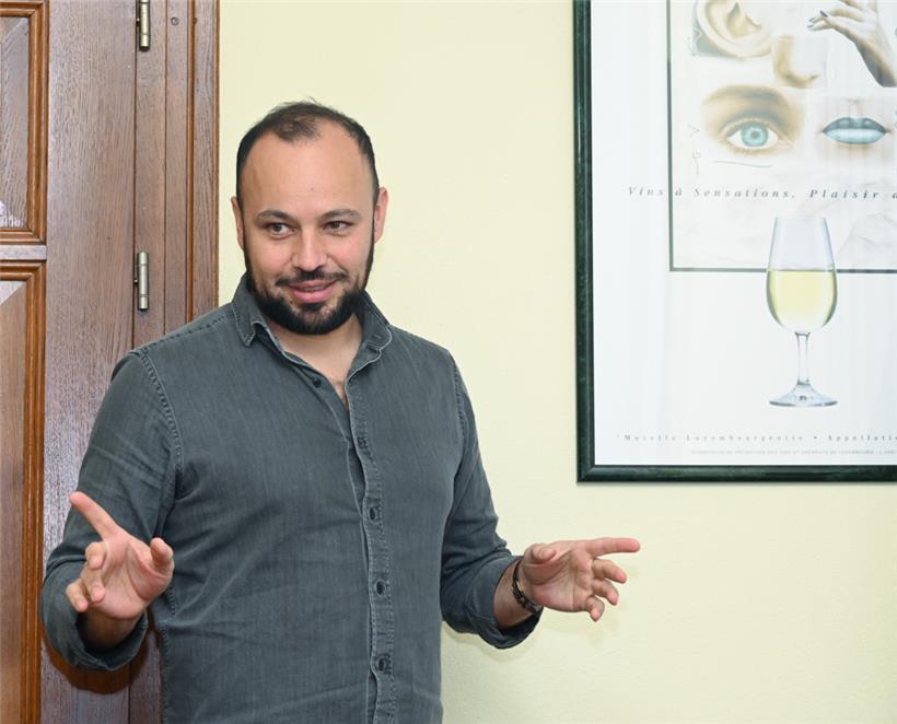 Der Önologe Jean Cao war uns eine große Hilfe, doch wir werden seine Unterstützung auch noch weiterhin benötigen 
