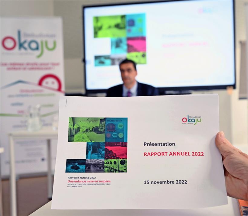 Der Ombudsman für Kinder und Jugendliche, Charel Schmit, stellte am Dienstag den Jahresbericht zur Situation der Kinderrechte vor
