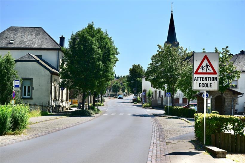 Der Ortskern in Heffingen
