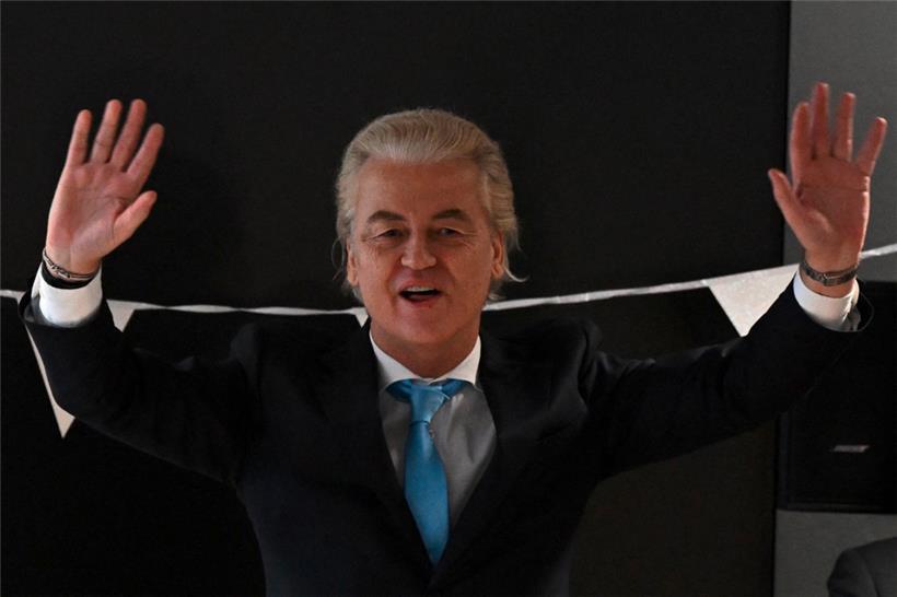 Der PVV-Chef Geert Wilders will unter anderem die Niederlande aus der EU führen
