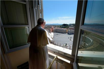 Der Papst blickte zu Ostern auf einen leeren Petersplatz
