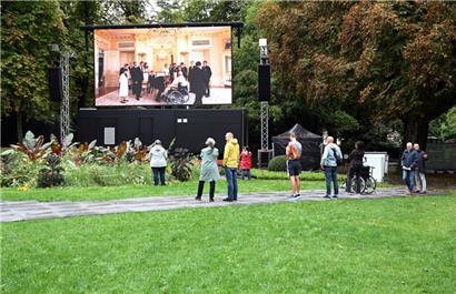 Der Papst und Public Viewing, das passt in Luxemburg nicht zusammen
