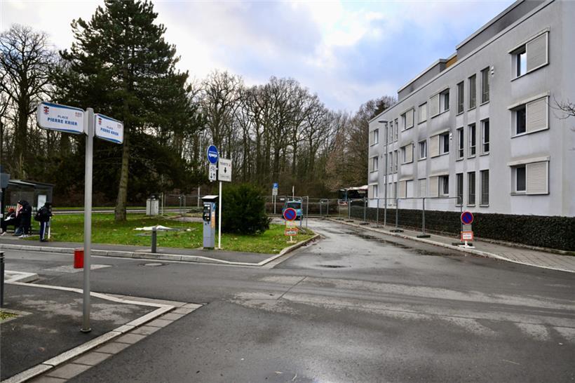Der Pierre-Krier-Platz ist seit geraumer Zeit schon Baufirmen reserviert
