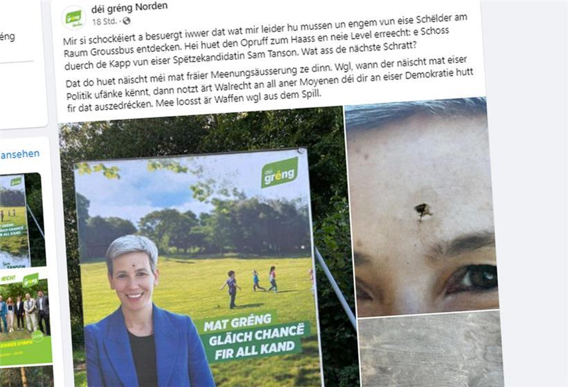 Der Post von „déi gréng Norden“
