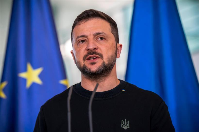 Der Präsident der Ukraine Wolodymyr Selenskyj möchte den Krieg mit Russland im kommenden Jahr „auf diplomatischem Weg“ beenden
