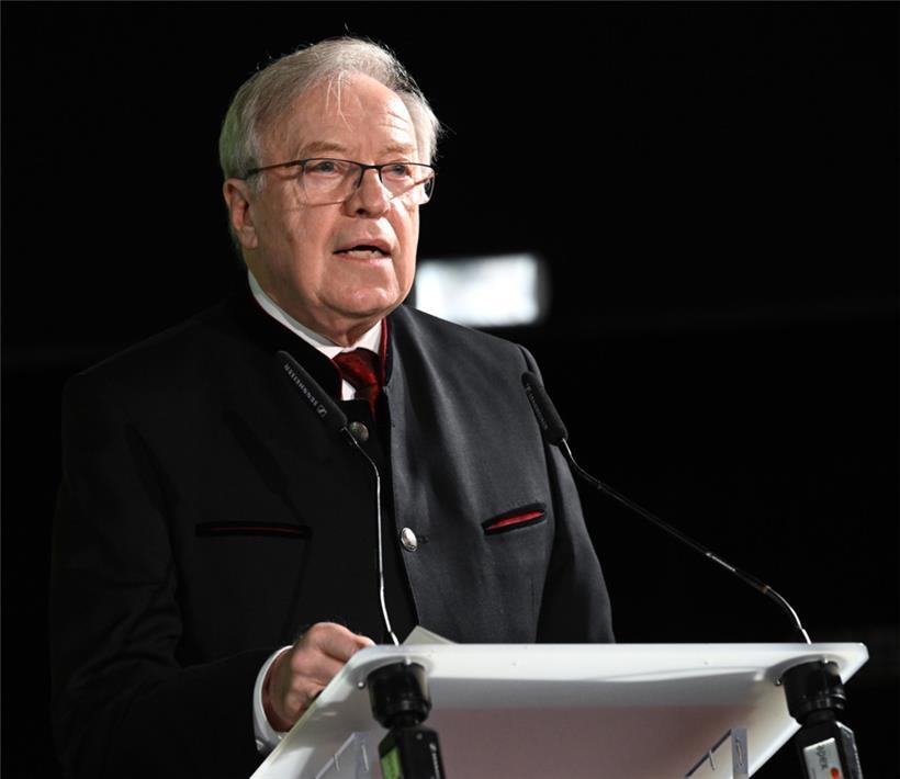 Der Präsident des LuxFilmfest, Georges Santer, blickte in seiner Rede auf erfolg...