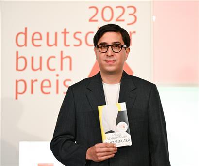 Der Preis für den besten deutschsprachigen Roman des Jahres wird jährlich zum Auftakt der Frankfurter Buchmesse vergeben
