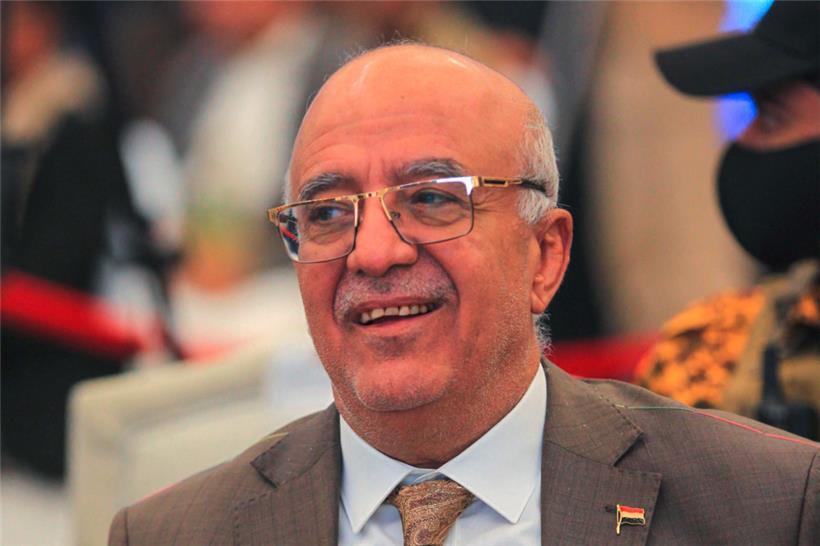 Der Premierminister der von den Huthis geführten Regierung Jemens, Ahmed al-Rahawi, nimmt am 27. Januar 2025 an einer Veranstaltung in Sanaa teil

