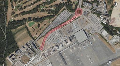 Der Protestmarsch wird über die route de Trèves (N1) bis vor den Luxemburger Flughafen führen
