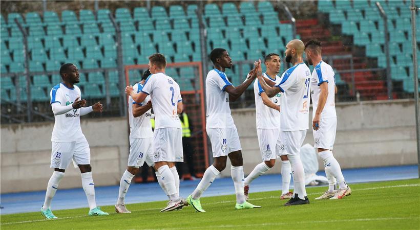 Der Racing Lëtzebuerg nimmt an der ersten Ausgabe der Conference League teil
