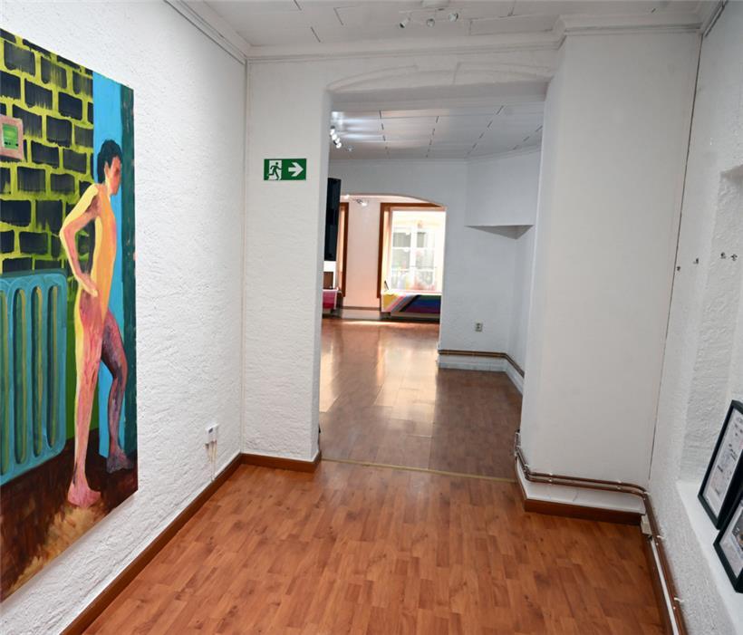 Der Raum ist offen gestaltet, damit Platz für Aktivitäten und Veranstaltungen is...