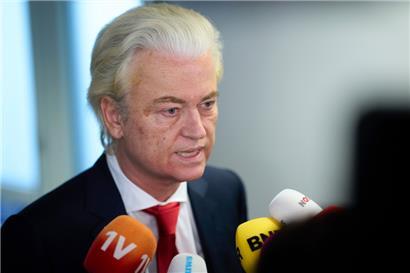 Der Rechtspopulist Geert Wilders, Vorsitzender der Partei für die Freiheit (PVV), ist Initiator der Verschärfung des Asylgesetzes in den Niederlanden
