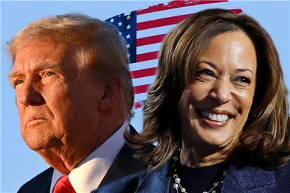 Der Republikaner Donald Trump und die Demokratin Kamala Harris treten in einer historischen US-Wahl gegeneinander an
