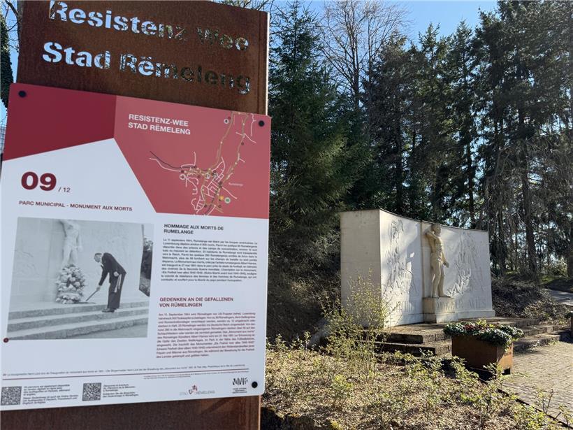 Neuer Resistenzweg in Rümelingen wird am 21. April eingeweiht