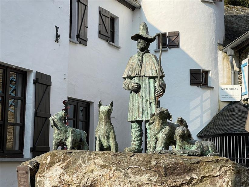 Der „Schéifermisch“ in Asselborn, eines von Michel Heintz’ Werken
