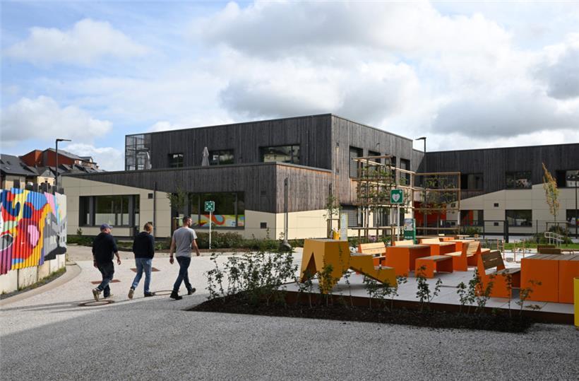 Der Schulcampus „Geenzepark“ mit bislang rund 150 Schülern ist auf insgesamt 300 ausgelegt
