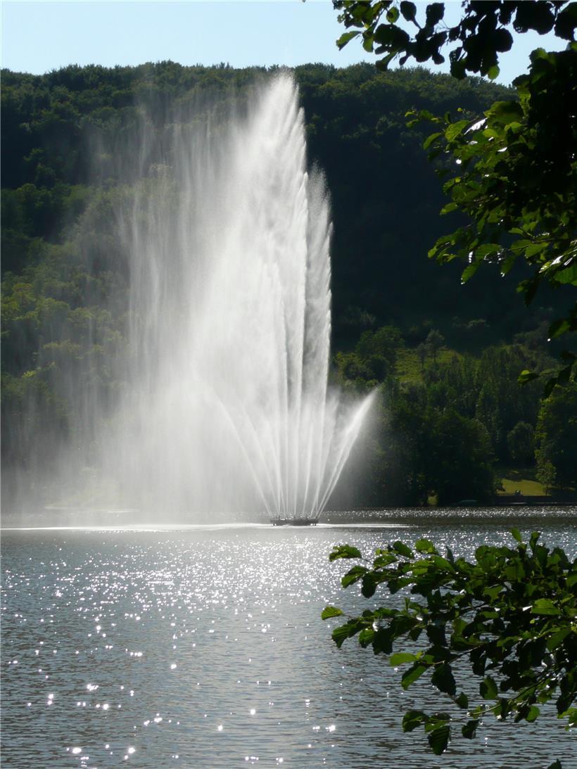 Der See wird Ende des Monats entschlammt
