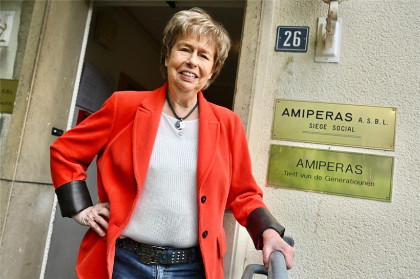 Der Sitz der Amiperas in Bonneweg trotzt der Bauwut im Viertel. Das passt zu Edmée Anen, die sich seit 50 Jahren für die Belange älterer Menschen einsetzt.

