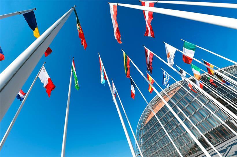 Der Sitz der Europäischen Investitionsbank auf Kirchberg
