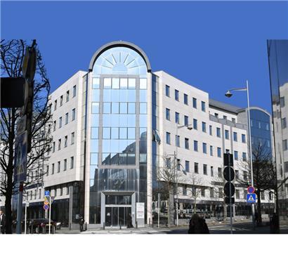 Der Sitz der Luxemburger Gazprombank liegt ein paar Straßenzüge nördlich des Luxemburger Hauptbahnhofs
