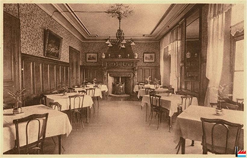 Der Speisesaal des Hotel-Restaurant Schloss Buschland
