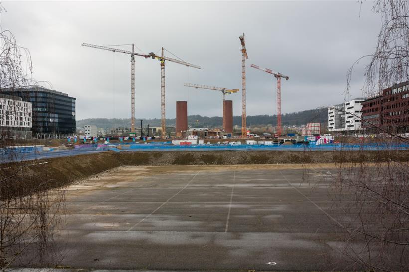 Der „Square Mile“ in Belval
