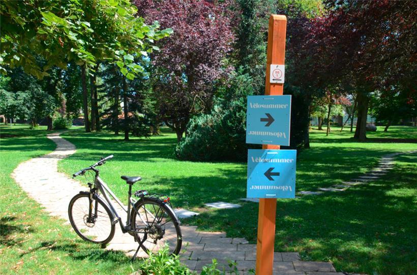 Der Startpunkt der Vëlosummer-Strecke „Family Tour am Süden“ am Bettemburger Bahnhof
