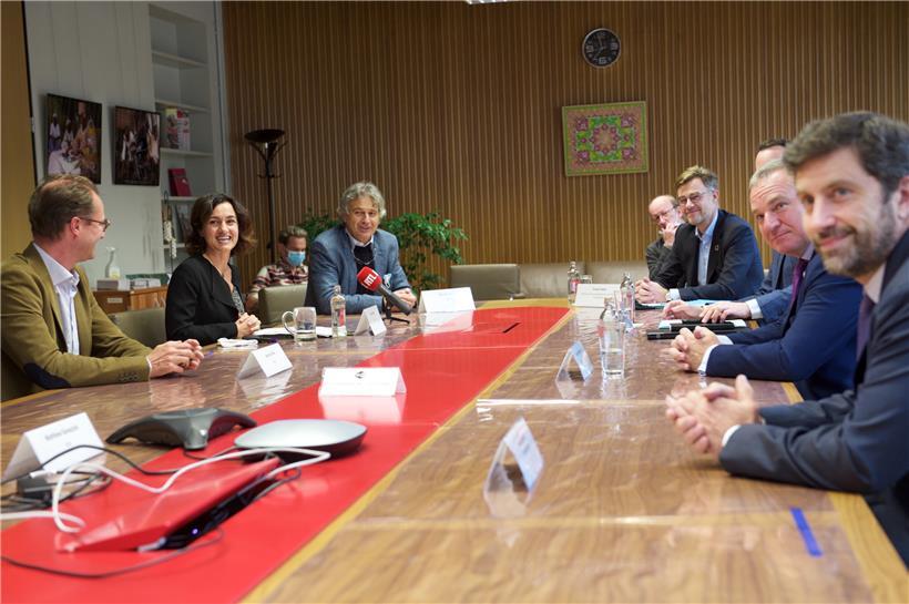 Der Startschuss zum Programm fiel im Haus der Mikrofinanz 
