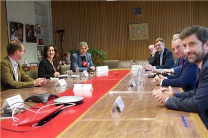 Der Startschuss zum Programm fiel im Haus der Mikrofinanz 
