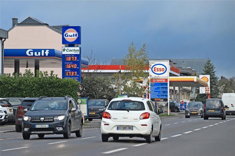 Der Tanktourismus – auch hier in Frisingen – spielt eine wichtige Rolle bei der Berechnung des Luxemburger „Overshoot Day“
