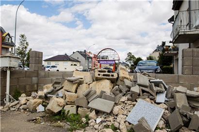 Der Tornado verwüstete große Teile des Südwestens Luxemburgs
