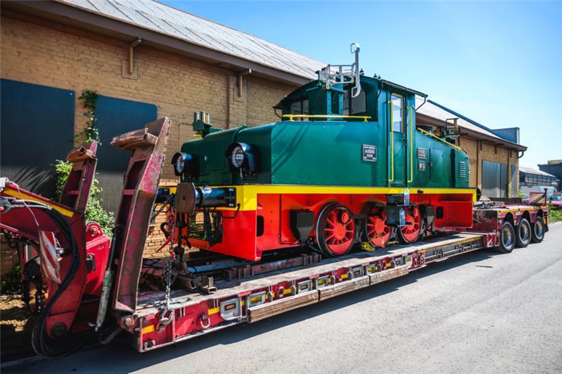 Der Transport gestaltete sich schwieriger als erwartet