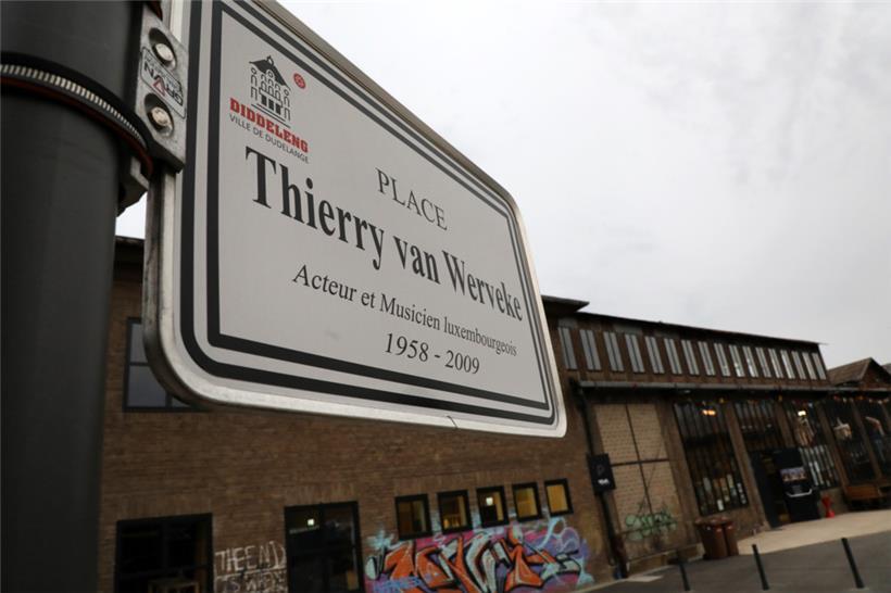 Der Treffpunkt für die Feier in Düdelingen
