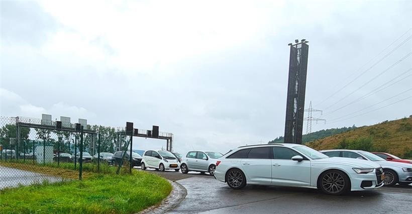 Der Tunnel Gosseldingen nach der Evakuierung
