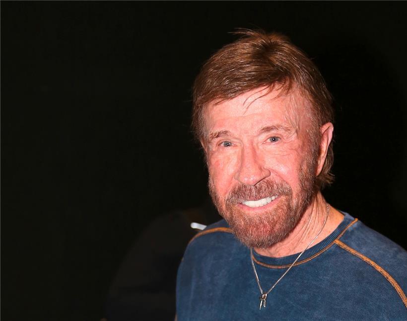 Der US-Schauspieler Chuck Norris
