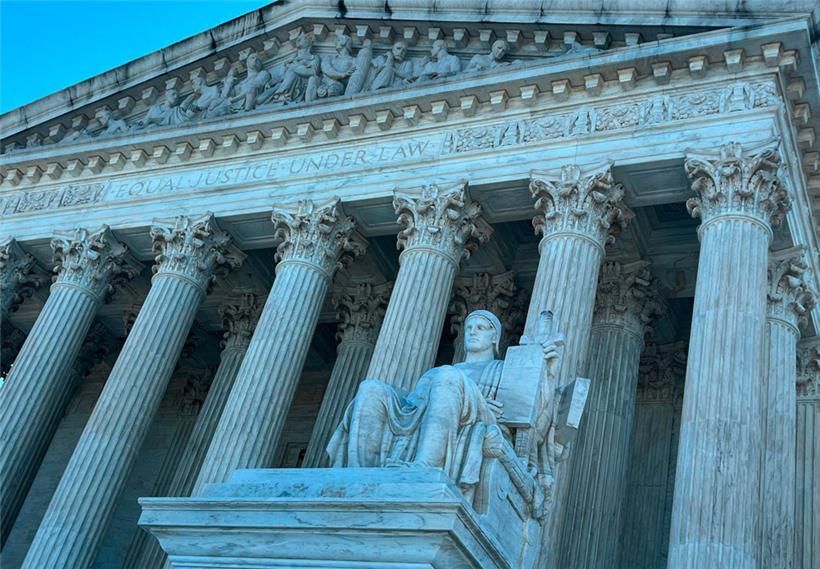 Der US Supreme Court in Washington 
